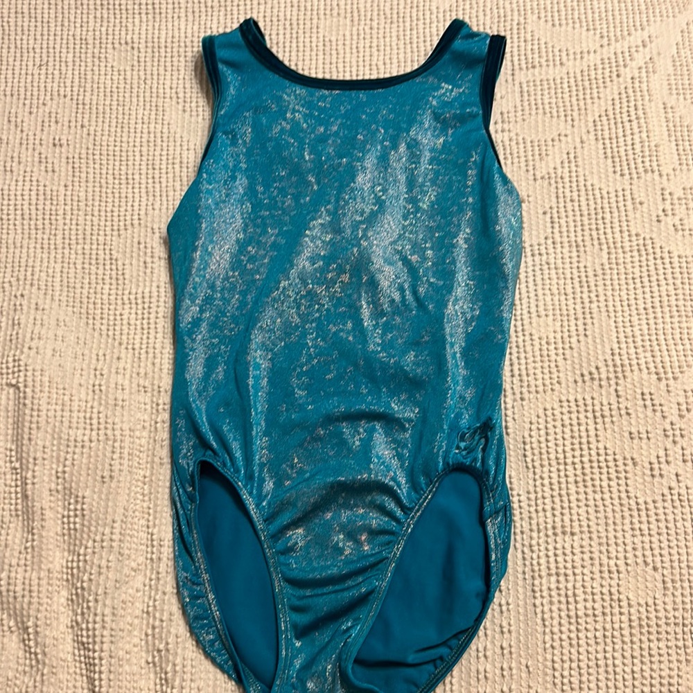 Gk blue leotard